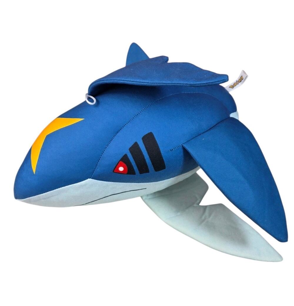 Pokemon Sharpedo 18" Shark Plush Toy Factory Original Official Foam Bean Bag